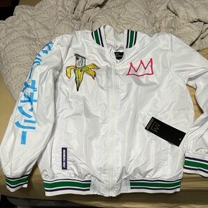 Jean Michel Basquiat + members only jacket